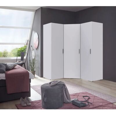 Wimex Münster Schranksystem - Modular, Weiß, 185x54cm Wimex Münster Schranksystem - Modular, Weiß, 185x54cm