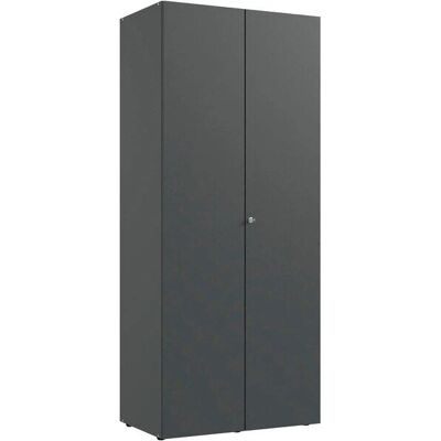 Wimex Multiraumkonzept Kleiderschrank - 185cm Hoch, 80cm Breit, Grau Wimex Multiraumkonzept Kleiderschrank - 185cm Hoch, 80cm Breit, Grau