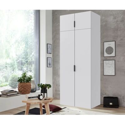 WIMEX Modena Kleiderschrank - Weiß, Verstellbare Einlegeböden, Made in Germany WIMEX Modena Kleiderschrank - Weiß, Verstellbare Einlegeböden, Made in Germany