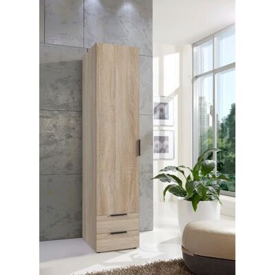 WIMEX - Modena - Eiche Sägerau - 40x54x185 cm - Wardrobe WIMEX - Modena - Eiche Sägerau - 40x54x185 cm - Wardrobe