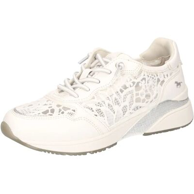 Mustang Witte Sneakers - Sneakers, Model, Maat 37-38 Mustang Witte Sneakers - Sneakers, Model, Maat 37-38