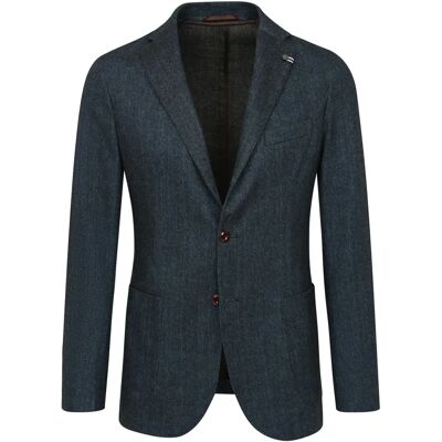 BUGATTI Slim Fit Marineblauw Blazer BUGATTI Slim Fit Marineblauw Blazer