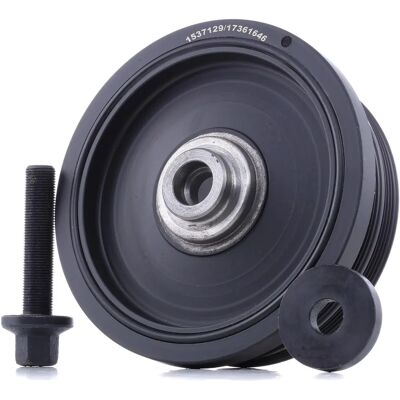 RIDEX Riemenscheibe - 4 Rillen - 193mm - 172mm - 75mm - Riemenscheibe für Motor RIDEX Riemenscheibe - 4 Rillen - 193mm - 172mm - 75mm - Riemenscheibe für Motor