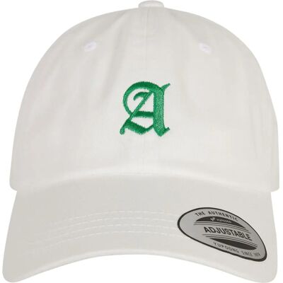 MISTERTEE Unisex Hvid Dad Cap - Casual Stil - One Size MISTERTEE Unisex Hvid Dad Cap - Casual Stil - One Size