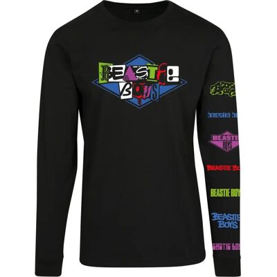 MISTERTEE Beastie Boys Logo Longsleeve - T-shirt a maniche lunghe MISTERTEE Beastie Boys Logo Longsleeve - T-shirt a maniche lunghe