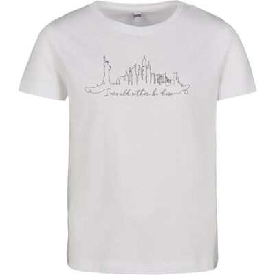 Mister Tee - T-shirt Want To Be Here pour Enfants - Blanc - Unisexe - 10-12 Ans Mister Tee - T-shirt Want To Be Here pour Enfants - Blanc - Unisexe - 10-12 Ans