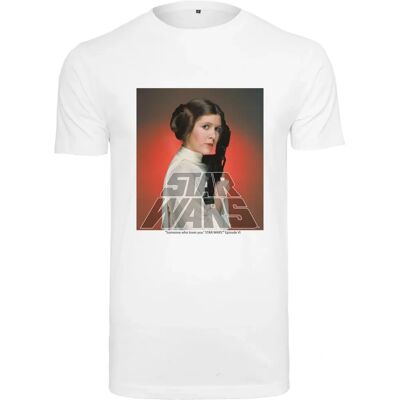 Merchcode Princess Leia Tee White - T-Shirt Merchcode Princess Leia Tee White - T-Shirt