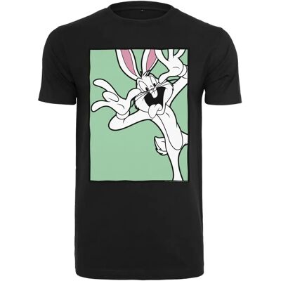 MERCHCODE Bugs Bunny T-Shirt Cartoon - Décontracté Coton MERCHCODE Bugs Bunny T-Shirt Cartoon - Décontracté Coton