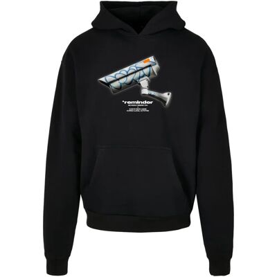 Urban Classics CCTV Ultraheavy Oversize Hoodie - Schwarz - M - Kapuzenpullover Urban Classics CCTV Ultraheavy Oversize Hoodie - Schwarz - M - Kapuzenpullover