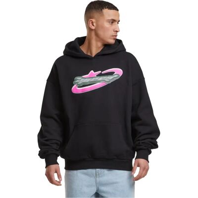 Sweat à capuche noir Speed Logo de Mister Tee - Hoodies - Publicité Sweat à capuche noir Speed Logo de Mister Tee - Hoodies - Publicité