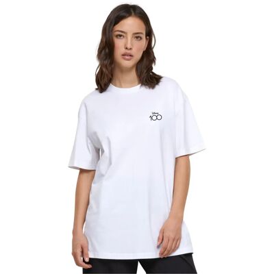 T-Shirt Merchcode 100 Girl Gang Bianco - Donna T-Shirt Merchcode 100 Girl Gang Bianco - Donna