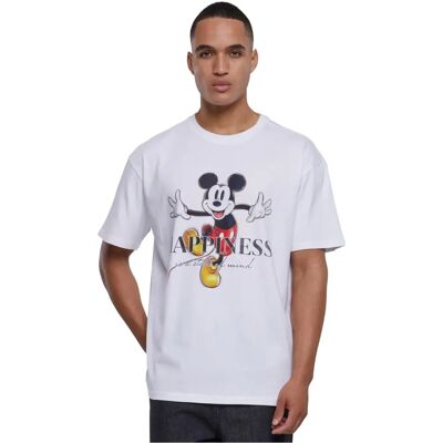 T-shirt Oversize Disney Mickey 100 4XL Blanc - T-shirt T-shirt Oversize Disney Mickey 100 4XL Blanc - T-shirt