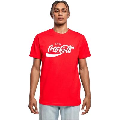 Merchcode Coca Cola Logo Tee Men - T-Shirt - red - Men Merchcode Coca Cola Logo Tee Men - T-Shirt - red - Men