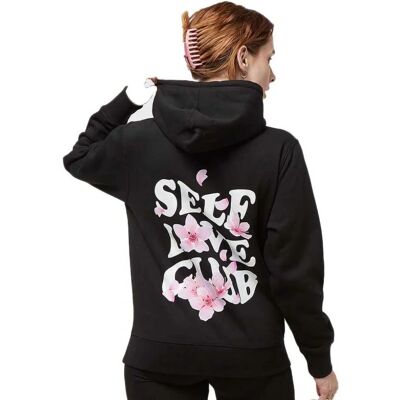 Miss Tee - Self Love Club Hoody - Schwarz - M - Hoodie Miss Tee - Self Love Club Hoody - Schwarz - M - Hoodie