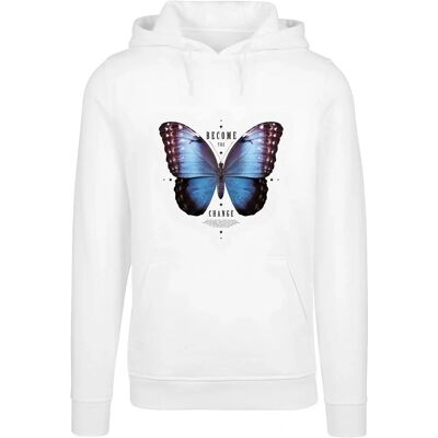 Mister Tee Become The Change Butterfly Hoody - Sweatshirt Mister Tee Become The Change Butterfly Hoody - Sweatshirt