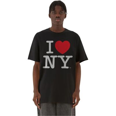 Merchcode T-shirt Oversize Noir pour Hommes - I Love NY Merchcode T-shirt Oversize Noir pour Hommes - I Love NY