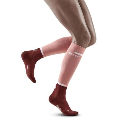 Chaussettes de Compression CEP THE RUN pour Femmes - Rose - Rouge Foncé - Chaussettes de Compression - Publicité Chaussettes de Compression CEP THE RUN pour Femmes - Rose - Rouge Foncé - Chaussettes de Compression - Publicité