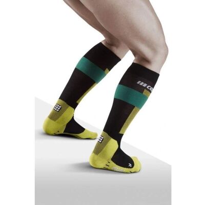 CEP Modell III Skisocken - Merino Kompressionssocken, Grün CEP Modell III Skisocken - Merino Kompressionssocken, Grün