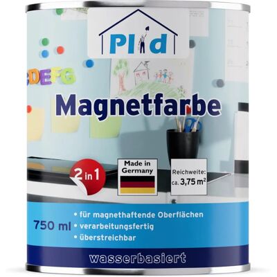Plid Magnetfarbe - Für Wände & Oberflächen Plid Magnetfarbe - Für Wände & Oberflächen