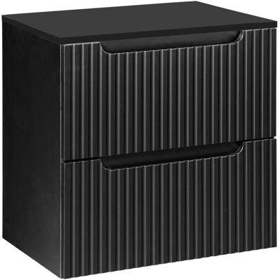 NEWPORT - 56-BLACK - 60 cm - Schwarz - bathroom cabinet NEWPORT - 56-BLACK - 60 cm - Schwarz - bathroom cabinet