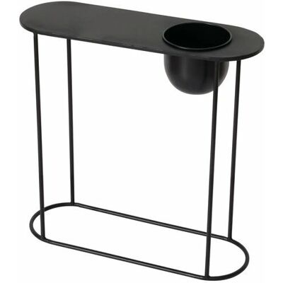 Boltze Pluto Couchtisch - Oval Schwarz Modern Boltze Pluto Couchtisch - Oval Schwarz Modern