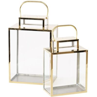 Boltze - Jalena - Gold - Glas - Laterne Boltze - Jalena - Gold - Glas - Laterne