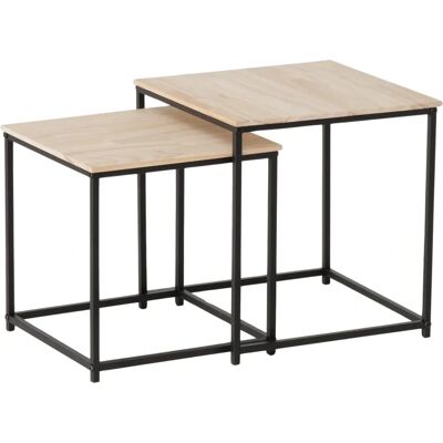 Boltze Boras Beistelltisch Quadratische Form 4 Beine - Beistelltisch Boltze Boras Beistelltisch Quadratische Form 4 Beine - Beistelltisch