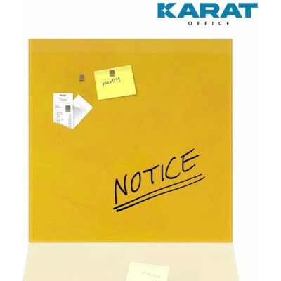 Karat Präsentationstafel - Blau - Glasboard Karat Präsentationstafel - Blau - Glasboard