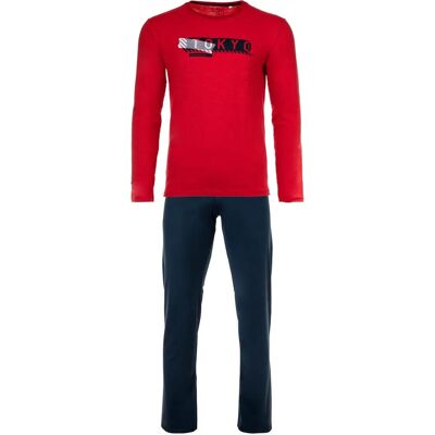 Sanetta Jongens Pyjama - 152, bont, katoen, Homewear-set Sanetta Jongens Pyjama - 152, bont, katoen, Homewear-set