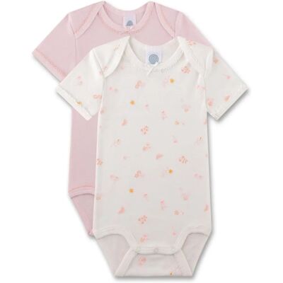 Sanetta Unisex Body - Rundhalsa, Baumwolle, Doppelpack - Body Sanetta Unisex Body - Rundhalsa, Baumwolle, Doppelpack - Body