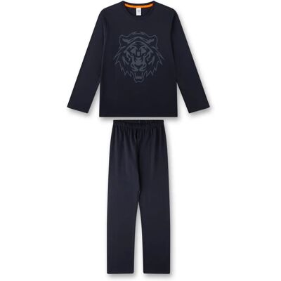 Pigiama per ragazzi Sanetta Blu Scuro - Vestiti da notte Pigiama per ragazzi Sanetta Blu Scuro - Vestiti da notte