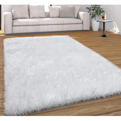Tappeto Bianco 80x300cm Pelo Alto Shaggy - Tappeto Tappeto Bianco 80x300cm Pelo Alto Shaggy - Tappeto