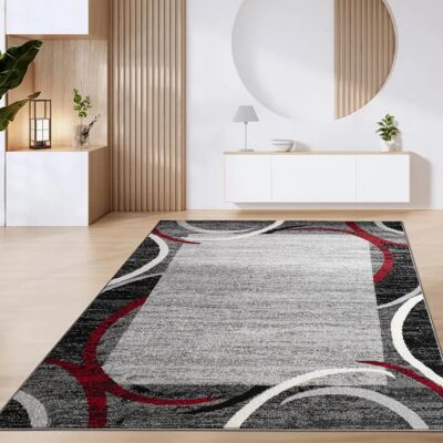 Paco Home - Tappeto Pelo Corto Rosso Vivo - Tappeto Paco Home - Tappeto Pelo Corto Rosso Vivo - Tappeto