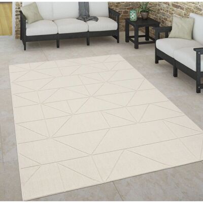 Tappeto interno/esterno Paco Home 80x150cm - Crema Tappeto interno/esterno Paco Home 80x150cm - Crema