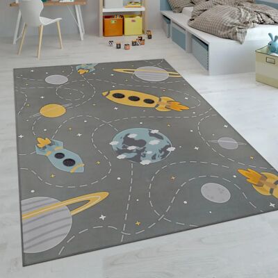 Tappeto per bambini colorato Paco Home 80x150cm Pelo Corto Tappeto per bambini colorato Paco Home 80x150cm Pelo Corto