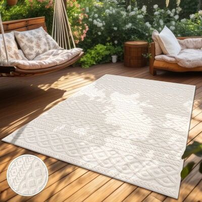 Paco Home - Alfombra Nordica Boho Chic - 240x340 cm - Publicité Paco Home - Alfombra Nordica Boho Chic - 240x340 cm - Publicité
