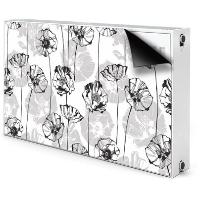 Bluedecor - Kwiaty Glamour - 100x60 - Magnetyczna mata grzejnika Bluedecor - Kwiaty Glamour - 100x60 - Magnetyczna mata grzejnika