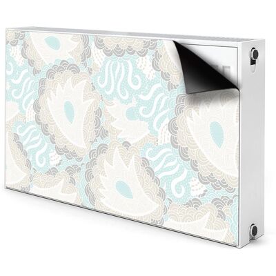 Bluedecor - Maskownica kaloryfera Kwiaty Pastelowe 100x60 cm Bluedecor - Maskownica kaloryfera Kwiaty Pastelowe 100x60 cm