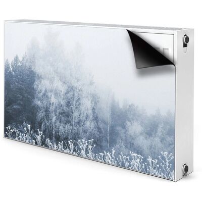 Bluedecor - Zimowe drzewa 100x60 - 100x60 cm Bluedecor - Zimowe drzewa 100x60 - 100x60 cm