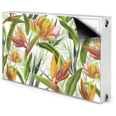 Bluedecor - Tropical Plants - 100x60 cm - Mata grzejnika Bluedecor - Tropical Plants - 100x60 cm - Mata grzejnika