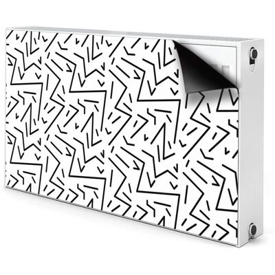 Bluedecor - Styl Memphis - 100x60 cm - Magnet radiatora Bluedecor - Styl Memphis - 100x60 cm - Magnet radiatora