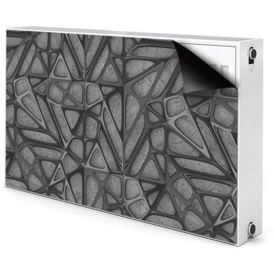 Bluedecor - Wzór siatki na betonie - 100x60 cm - Magnetic mat Bluedecor - Wzór siatki na betonie - 100x60 cm - Magnetic mat