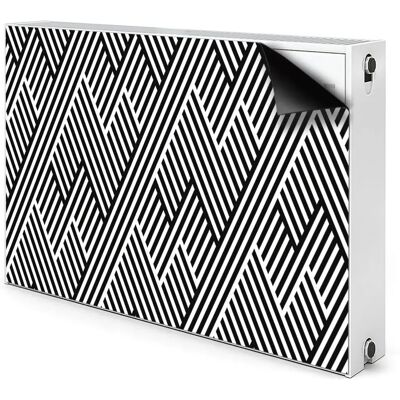 Bluedecor - Pęknięte linie - 90x60 - Magnetyczna mata grzejnika Bluedecor - Pęknięte linie - 90x60 - Magnetyczna mata grzejnika