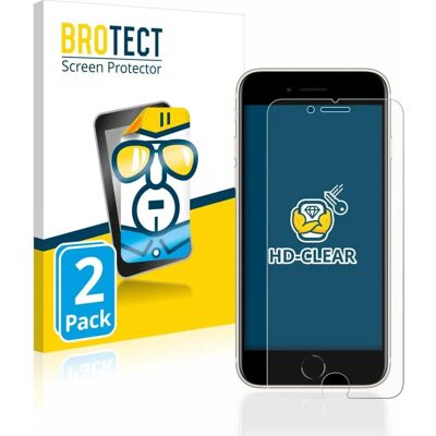 Brotect - iPhone SE 3 2022 - HD Klar - Screen Protector Brotect - iPhone SE 3 2022 - HD Klar - Screen Protector