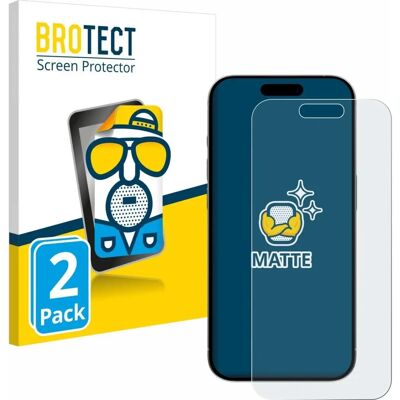 Brotect Iphone 15 Matte Anti-Reflex Schutzfolie Brotect Iphone 15 Matte Anti-Reflex Schutzfolie