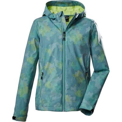 KILLTEC - KOS205GRLS - Zelená - 128 - Softshell bunda KILLTEC - KOS205GRLS - Zelená - 128 - Softshell bunda