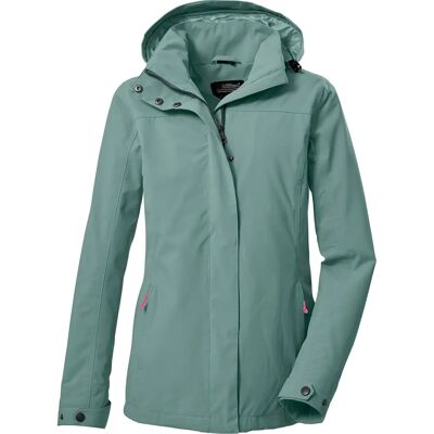 KILLTEC KOS 92 WMN JCKT - Green - Windproof Waterproof Outdoor Jacket KILLTEC KOS 92 WMN JCKT - Green - Windproof Waterproof Outdoor Jacket