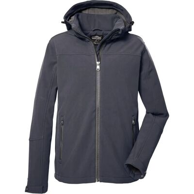 KILLTEC Giacca softshell da uomo - 4XL - Grigia - Impermeabile e antivento KILLTEC Giacca softshell da uomo - 4XL - Grigia - Impermeabile e antivento