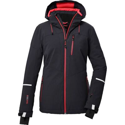 Killtec Women's Ski Jacket KSW 81 WMN Black Blue - Ski Jacket Killtec Women's Ski Jacket KSW 81 WMN Black Blue - Ski Jacket