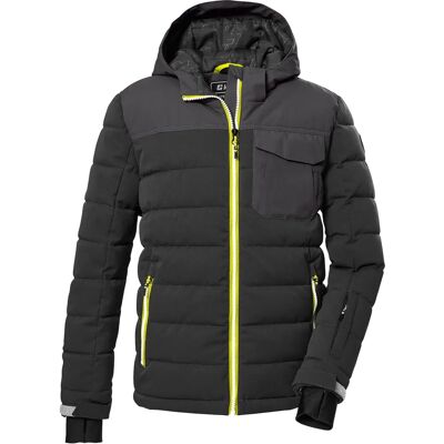 Killtec Veste d'Hiver pour Garçons - KSW 123 BYS - Noir Killtec Veste d'Hiver pour Garçons - KSW 123 BYS - Noir